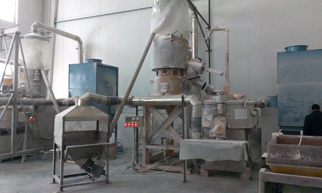 河北雄縣PVC混料機、擠出機除塵系統(tǒng)除塵器已交付使用