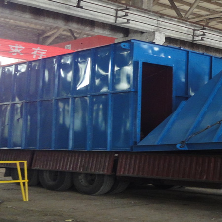 有機肥廠造粒、風(fēng)選、包裝工序DMC-120除塵器已發(fā)貨